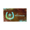 Texas Star Horseshoe Business Card Brown Blue