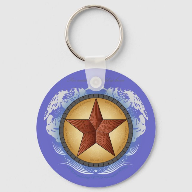 Texas Star Keychain (Front)