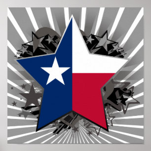 Texas Star Poster
