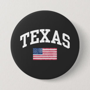 Texas state 7.5 cm round badge