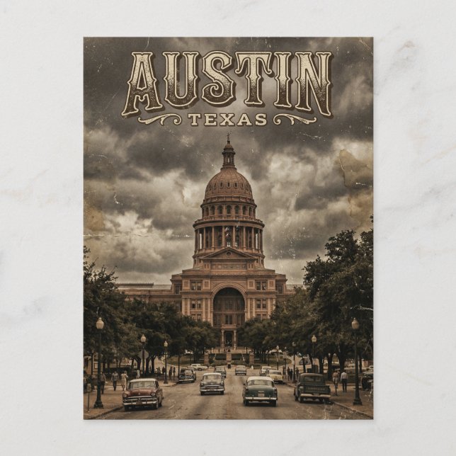 Texas State Capitol USA Postcard (Front)