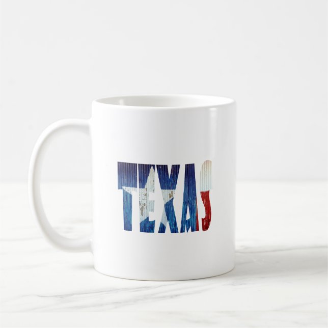 Texas state coffee mug (Left)