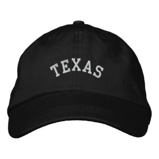 Texas State Embroidered Embroidered Hat