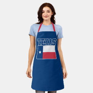 Texas State Flag Apron