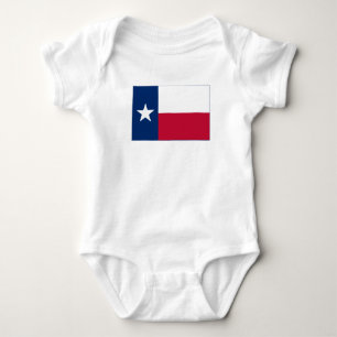 Texas State Flag Baby Bodysuit