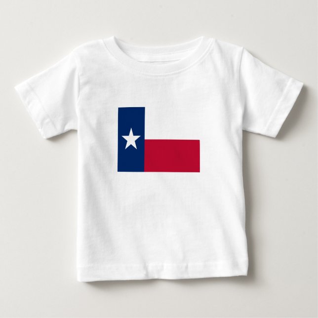Texas State Flag Baby T-Shirt (Front)