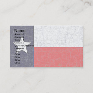 TEXAS STATE FLAG Business Cards