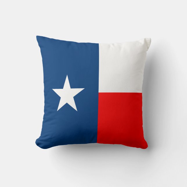 Texas State Flag Cushion (Front)