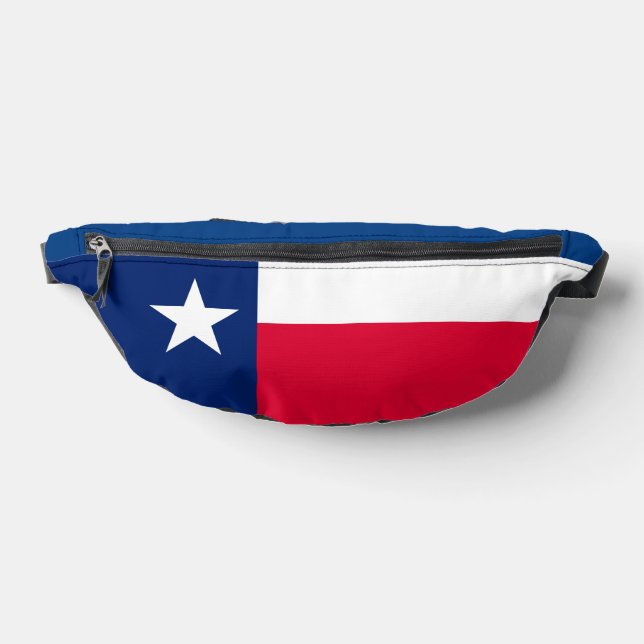 Texas State Flag Design Bum Bags (Lay Down)