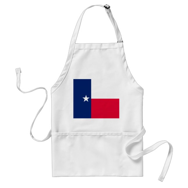 Texas State Flag Design Standard Apron (Front)
