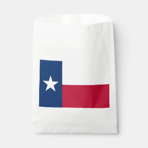 Texas State Flag Favour Bags