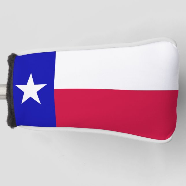 Texas State Flag  Golf Head Cover (Front)