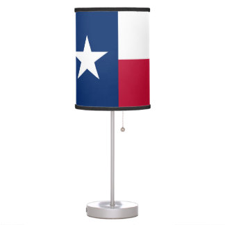 Texas state flag - high quality authentic colour desk lamp
