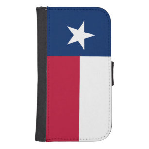 Texas state flag - high quality authentic colour samsung s4 wallet case