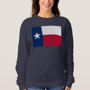 Texas state flag - high quality authentic colour sweatshirt