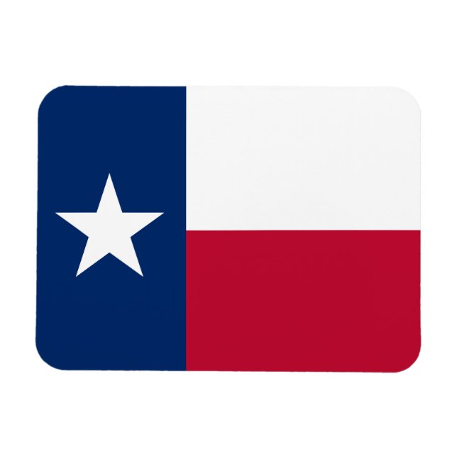 Texas State Flag Magnet (Horizontal)