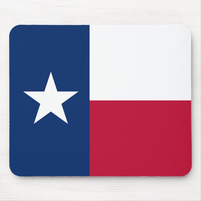 Texas State Flag Mouse Mat (Front)