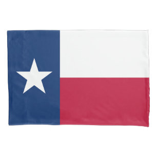 Texas State Flag Pillowcase
