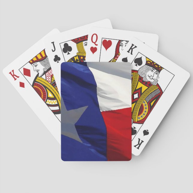 Texas State Flag Playing Cards (Back)