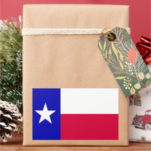 Texas State Flag Rectangular Sticker