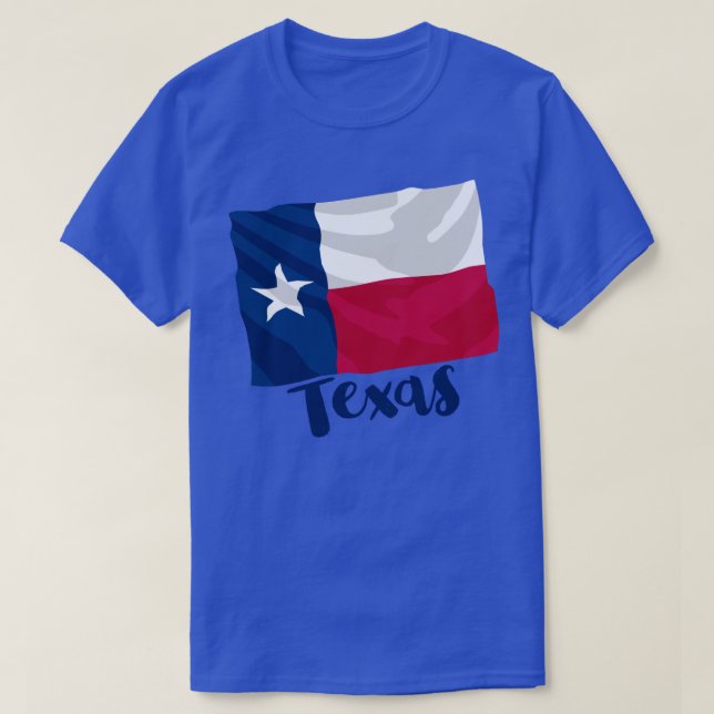 Texas State Flag T-Shirt (Design Front)