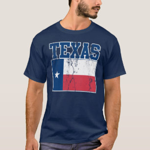 Texas State Flag T-Shirt (Distressed)