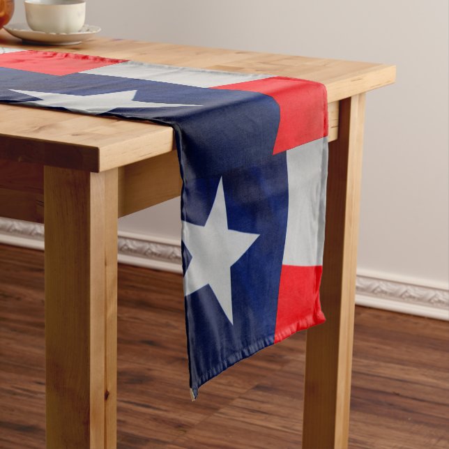 Texas State Flag Table Runner (In Situ)
