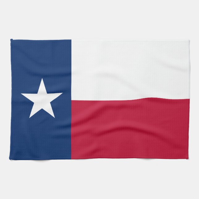 Texas State Flag Tea Towel (Horizontal)