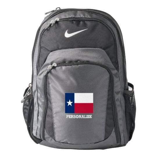Texas state flag Texan pride custom Nike backpack