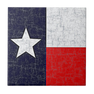 TEXAS STATE FLAG Tile