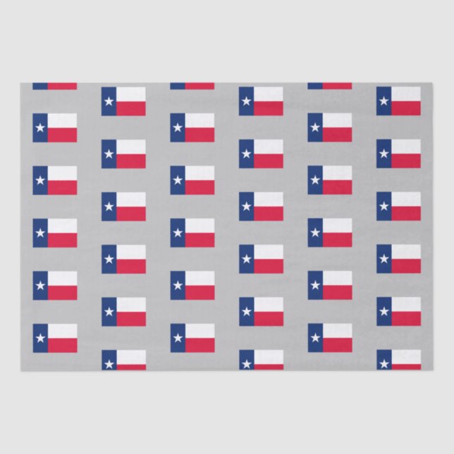 Texas State Flag, Tissue Paper (Front)