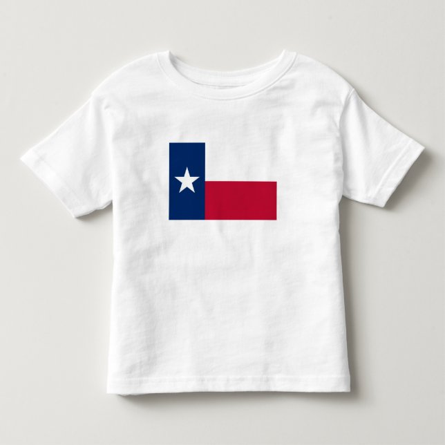 Texas State Flag Toddler T-Shirt (Front)