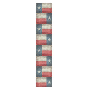 Texas state flag vintage retro Table runner 16x90"