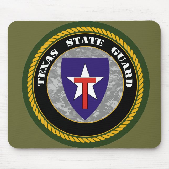 Texas State Guard mouse pad (Front)