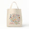 Texas State Landmarks Illustration Tote