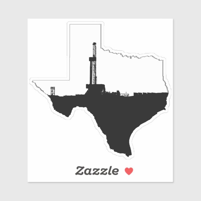 Texas State Oil Drilling Rig (Sheet)
