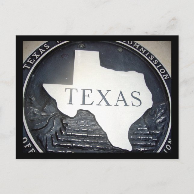 texas state postcard (Front)
