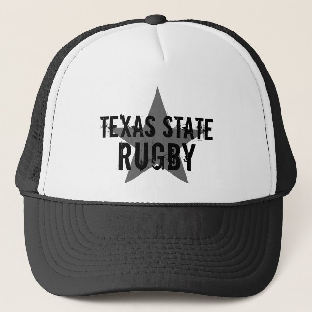 Texas State, Rugby Trucker Hat (Front)