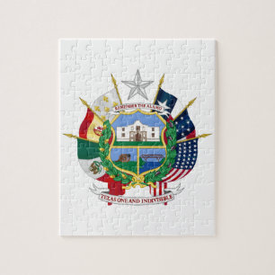 Texas State Seal 2 Jigsaw Puzzle