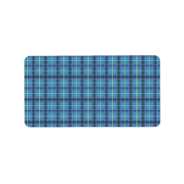 Texas State Tartan Label (Front)