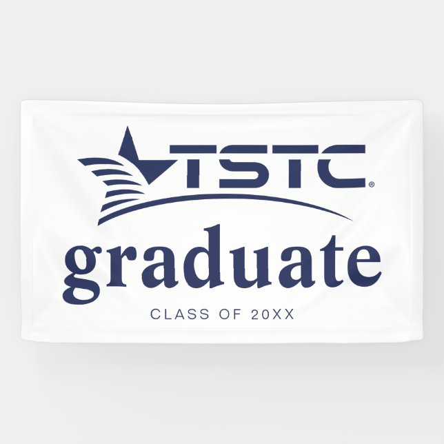 Texas State Technical College Graduation Banner (Horizontal)