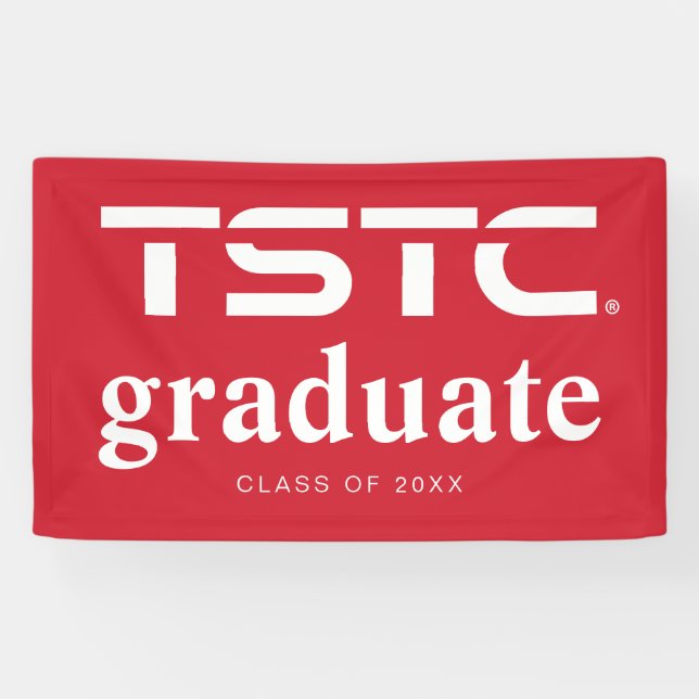 Texas State Technical College Graduation Banner (Horizontal)