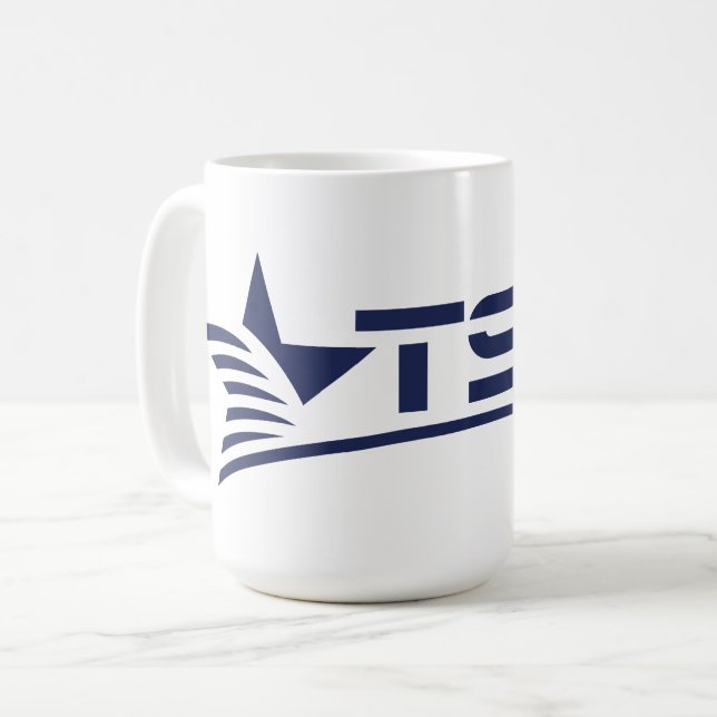 Texas State Technical College Logo Coffee Mug (Front Left)