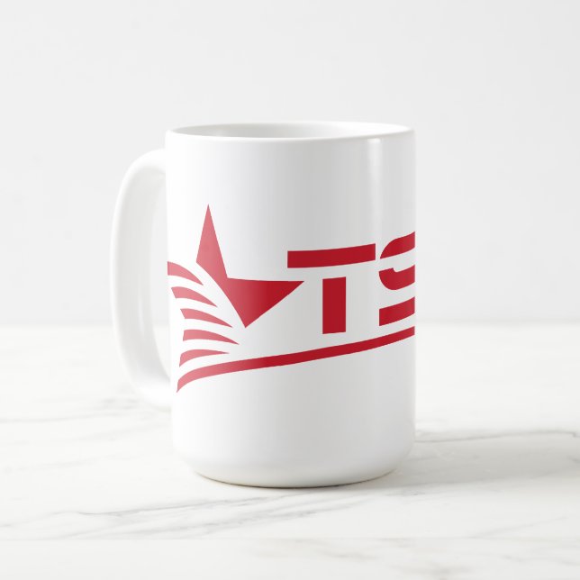 Texas State Technical College Logo Coffee Mug (Front Left)