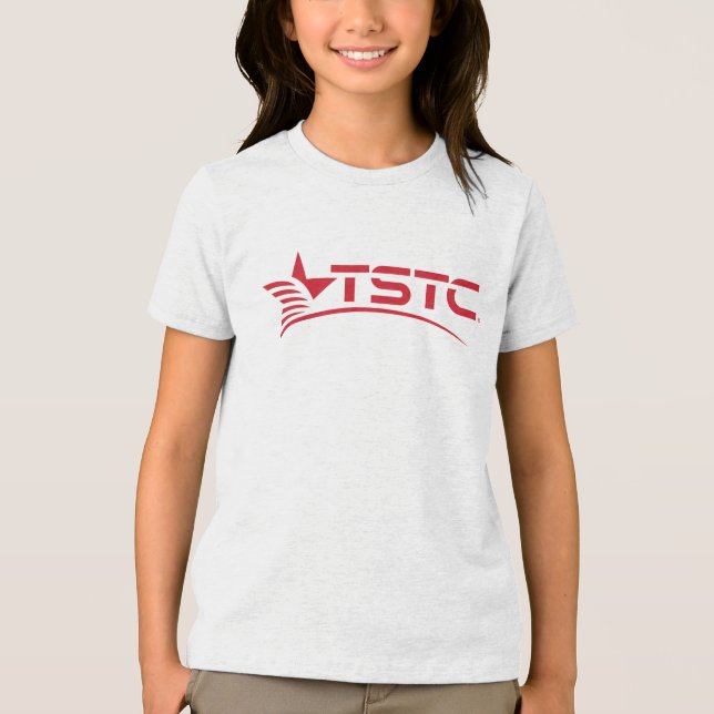 Texas State Technical College Logo Tri-Blend Shirt (Front)