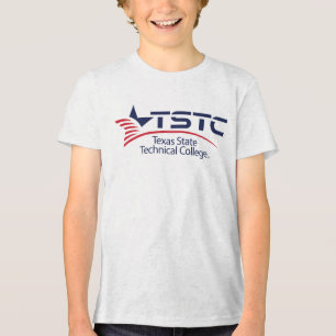 Texas State Technical College Logo Tri-Blend Shirt