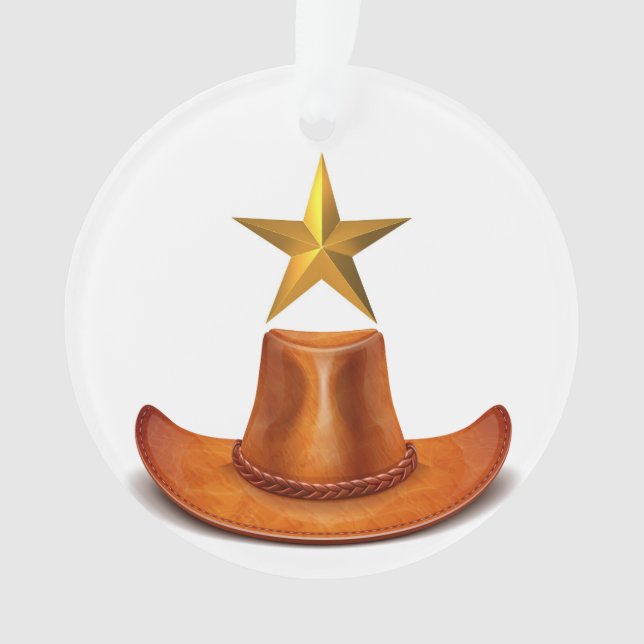 Texas - Stetson - SRF Ornament (Front)
