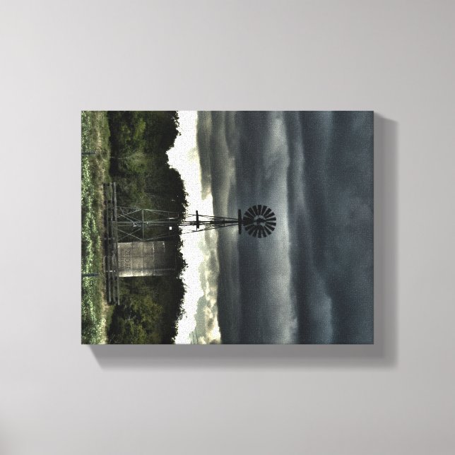 Texas Storms Canvas Print (Front)