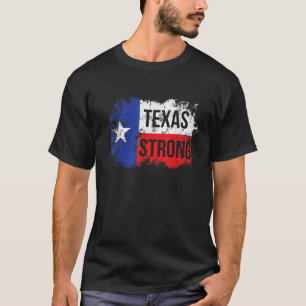 Texas Strong Lone Star Flag Vintage T Shirt