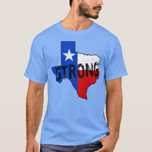 Texas Strong State of Texas Flag Support T-Shirt